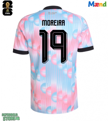 Belgien Diego Moreira #19 Replika Udebanetrøje VM 2026 Kortærmet